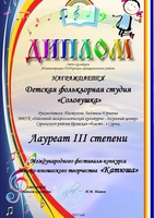 Участие в фестивале